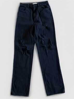 PacSun 90s Boyfriend Black Distressed Jeans Women’s Size 28